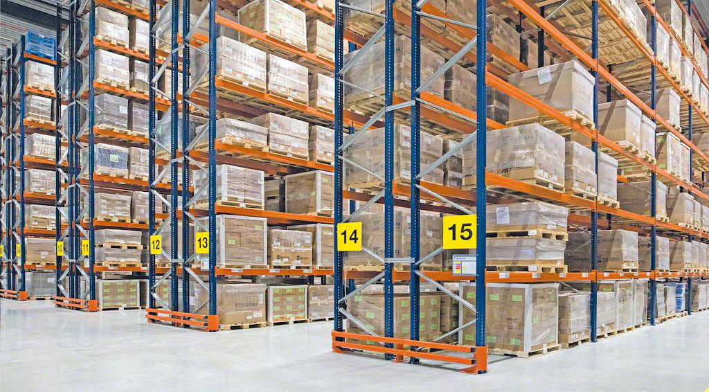 Selective Pallet Racking System